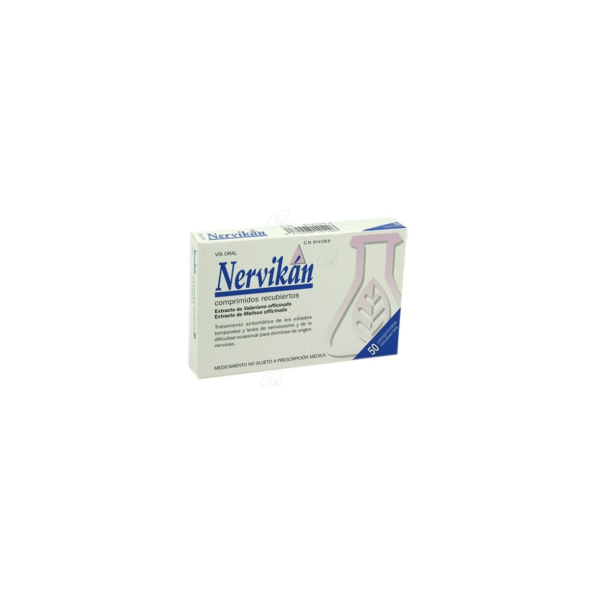 NERVIKAN COMPRIMIDOS RECUBIERTOS, 50 comprimidos