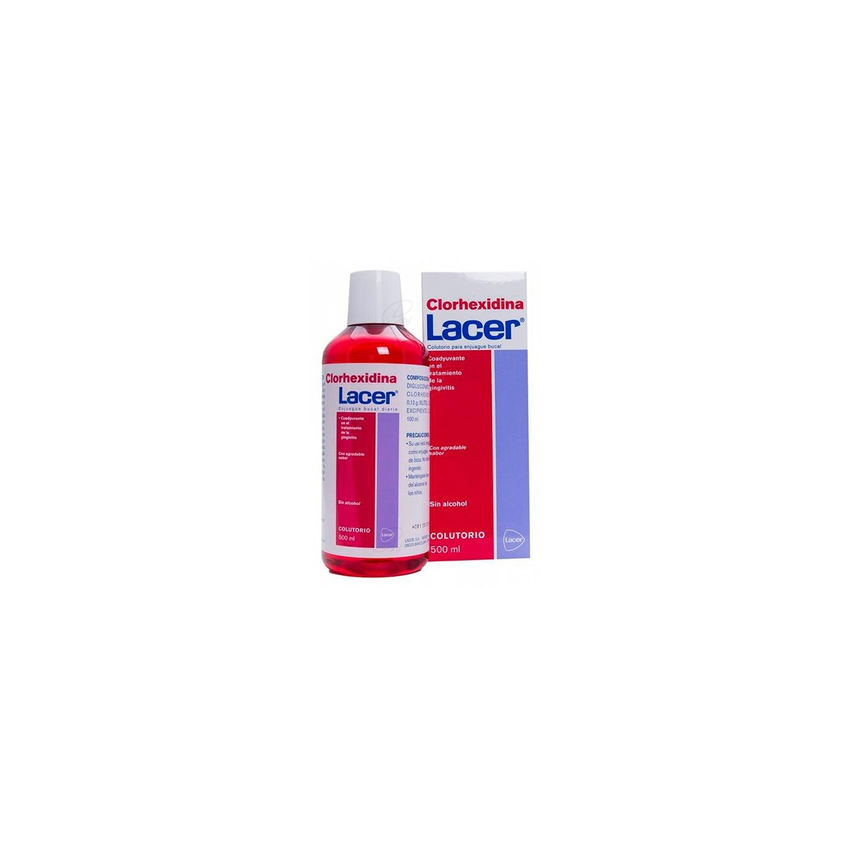 LACER COLUTORIO CLORHEXIDINA  500 ML