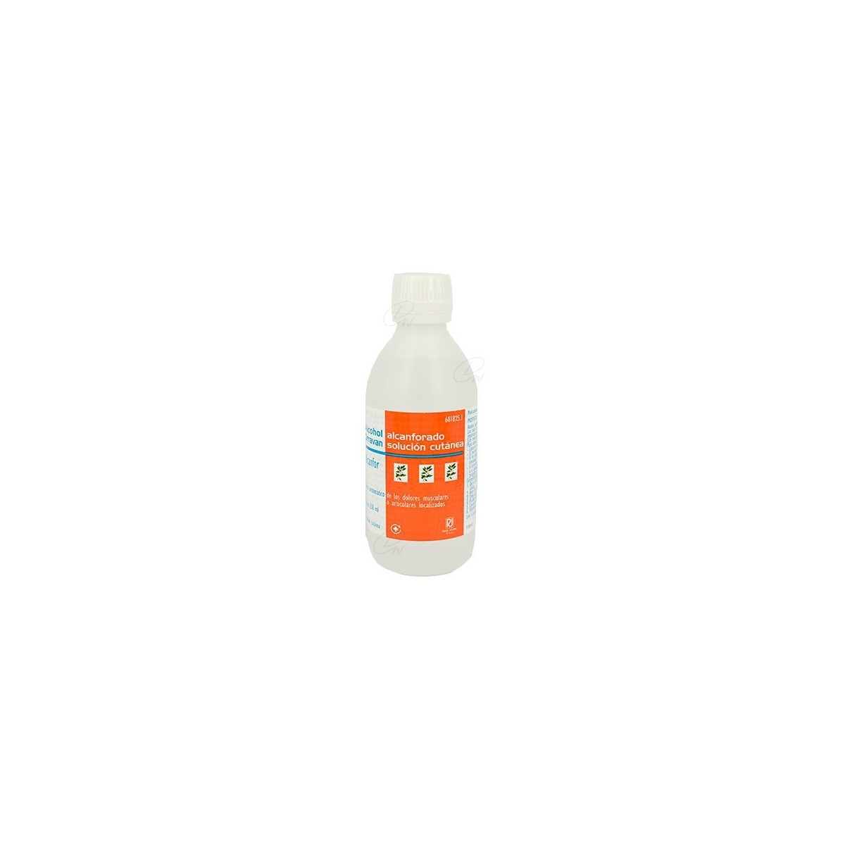 ALCOHOL ALCANFORADO ORRAVAN SOLUCION CUTANEA, 1...