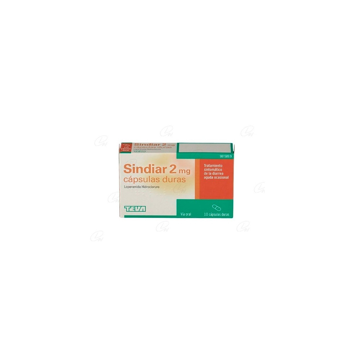 SINDIAR 2 mg CAPSULAS DURAS, 10 capsulas