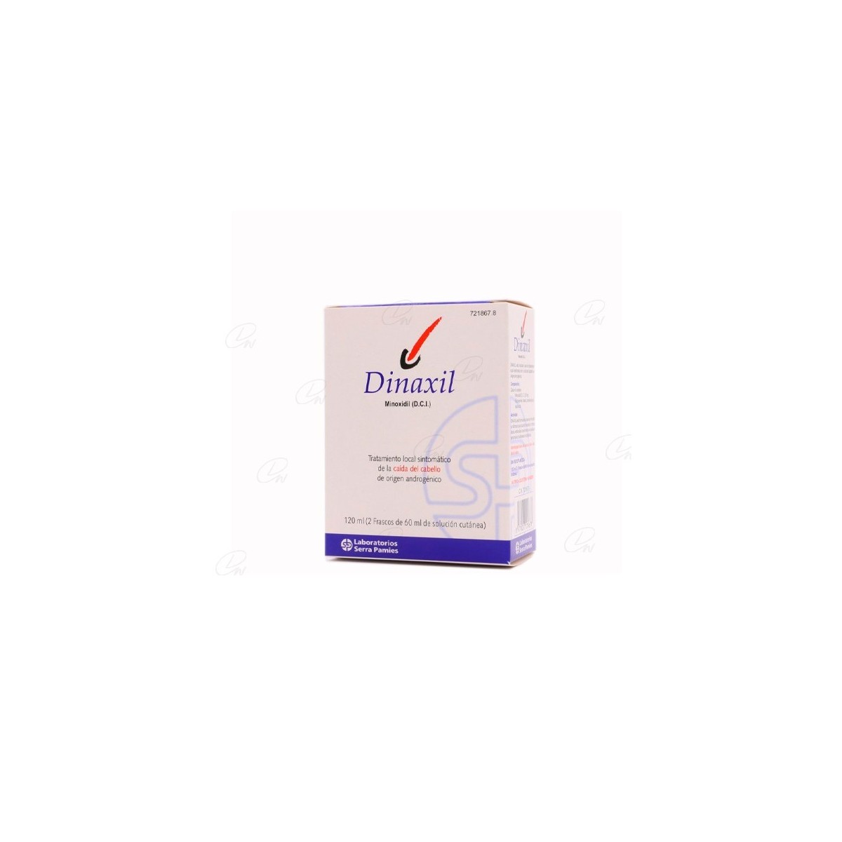 DINAXIL 20 mg/ml SOLUCION CUTANEA, 2 frascos de...