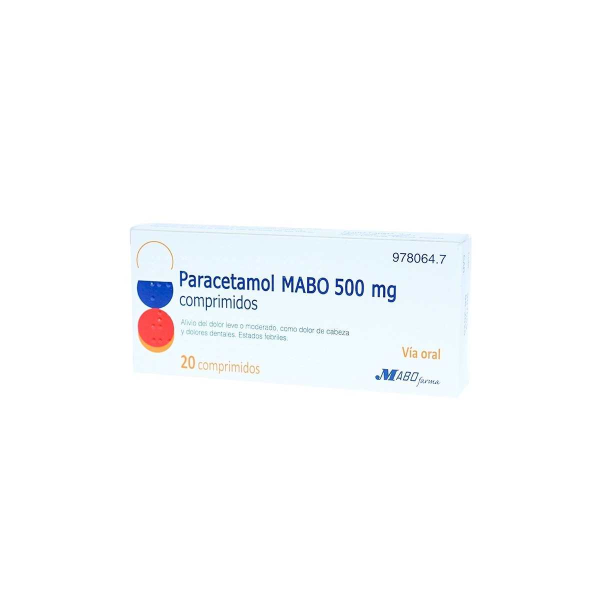 PARACETAMOL MABO 500 mg comprimidos