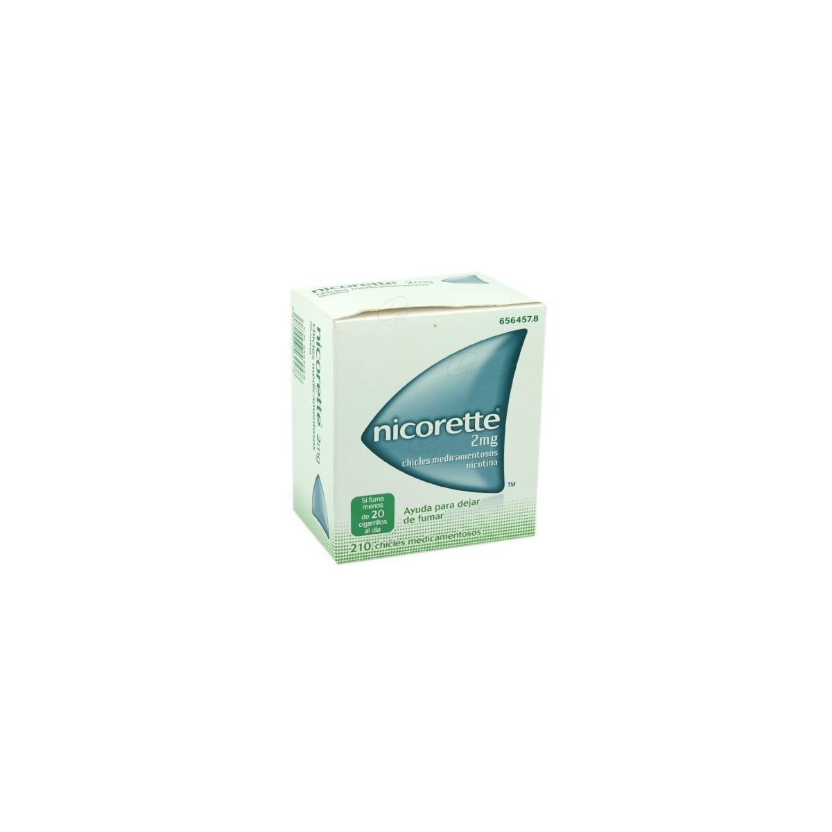 NICORETTE 2 mg CHICLES MEDICAMENTOSOS, 210 chicles