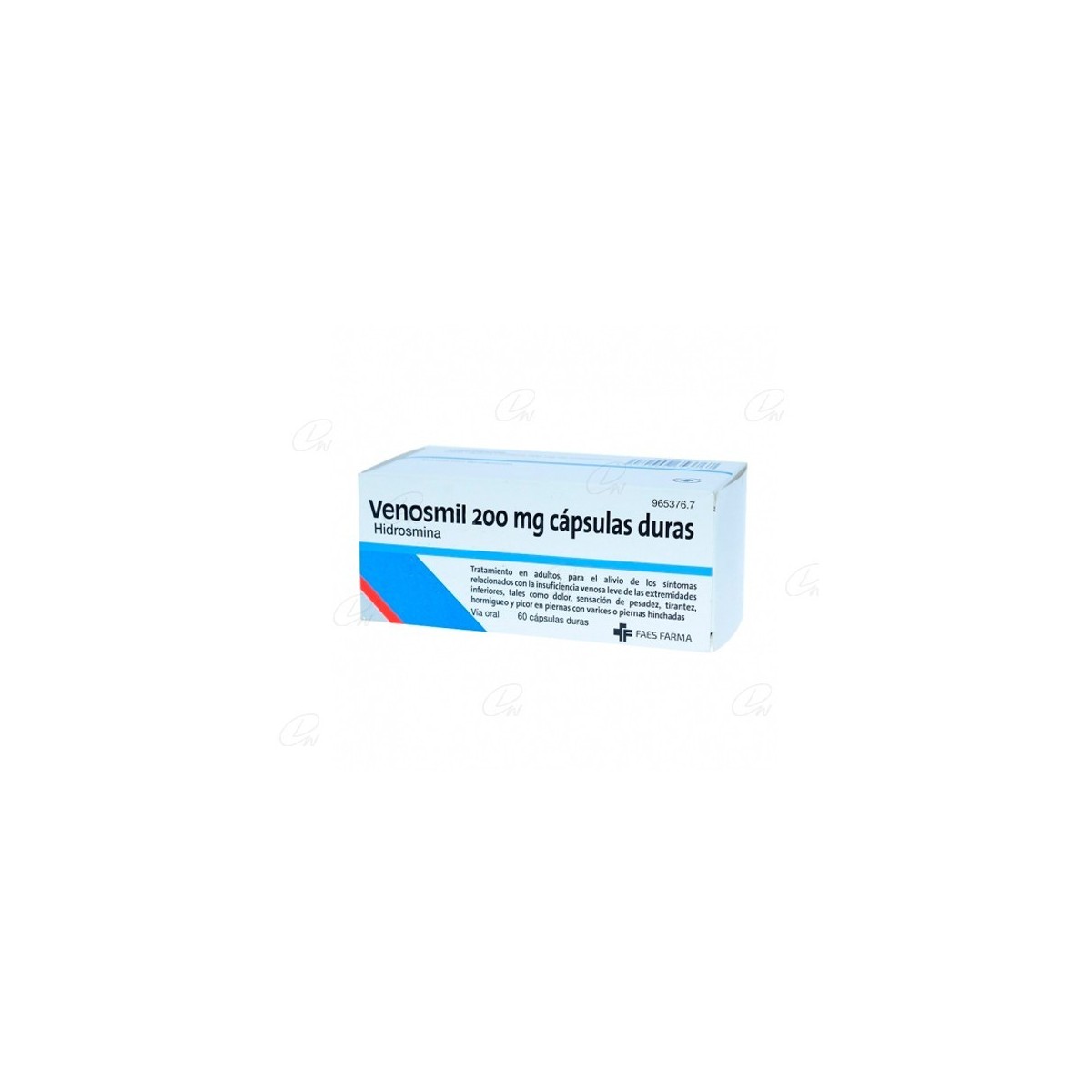 VENOSMIL 200 mg, 60 capsulas
