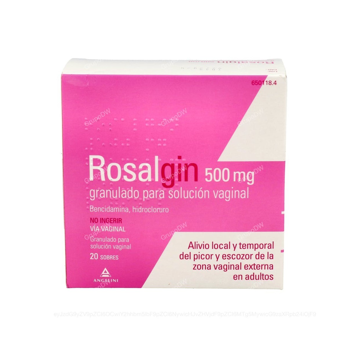 ROSALGIN 500 mg GRANULADO PARA SOLUCION...
