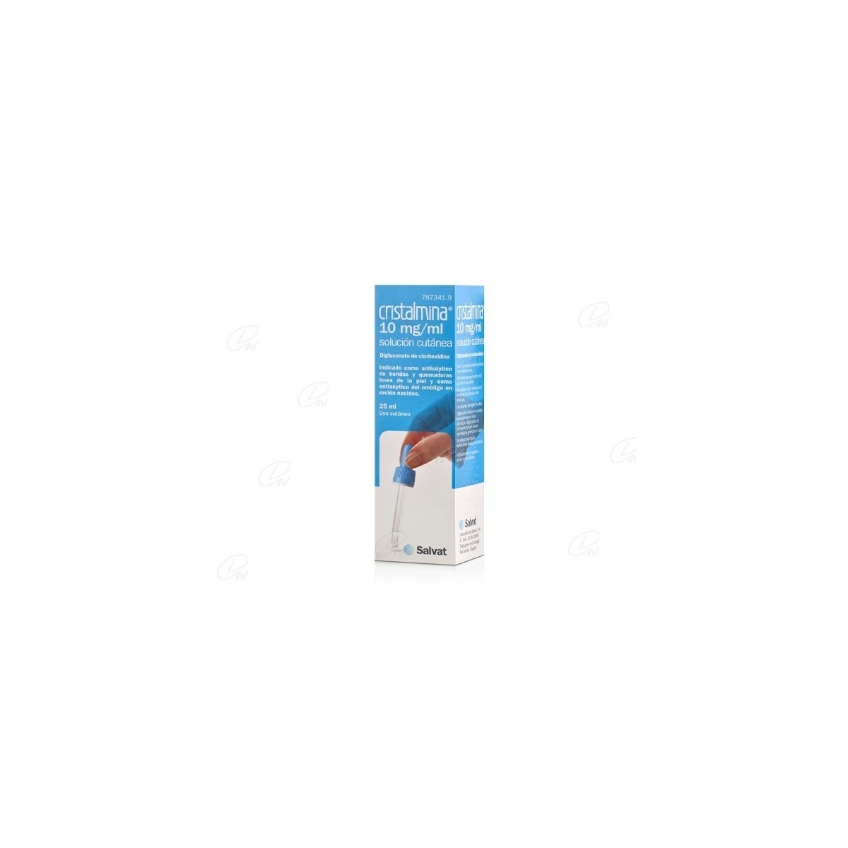 CRISTALMINA 10 mg/ml SOLUCION CUTANEA, 1 frasco...
