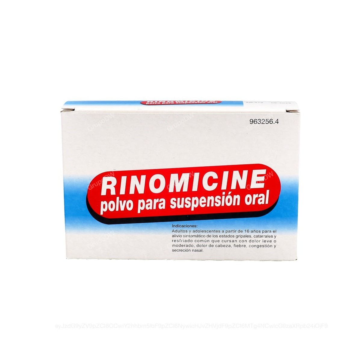 RINOMICINE POLVO PARA SUSPENSION ORAL, 10 sobres