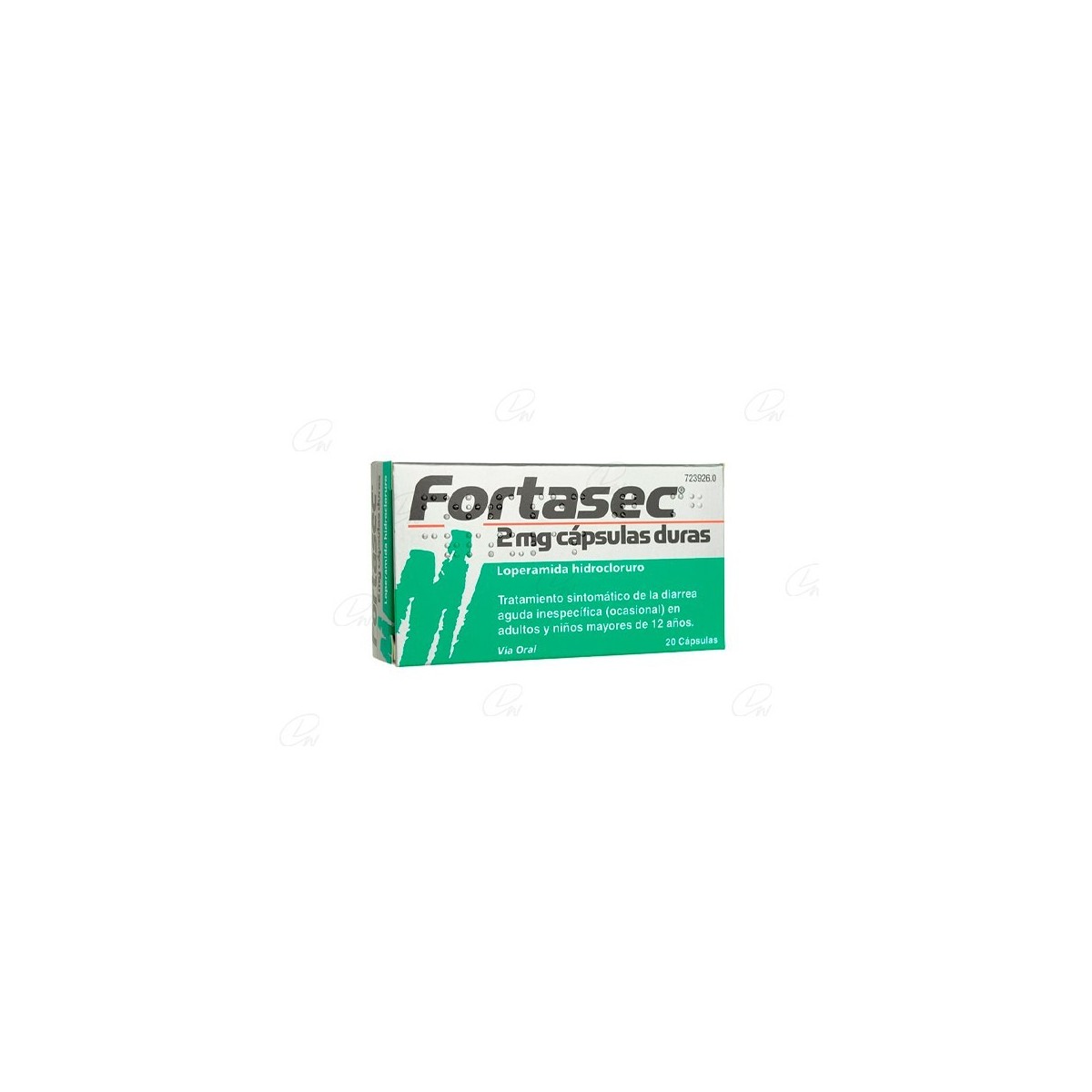 FORTASEC 2 MG CAPSULAS DURAS, 20 capsulas