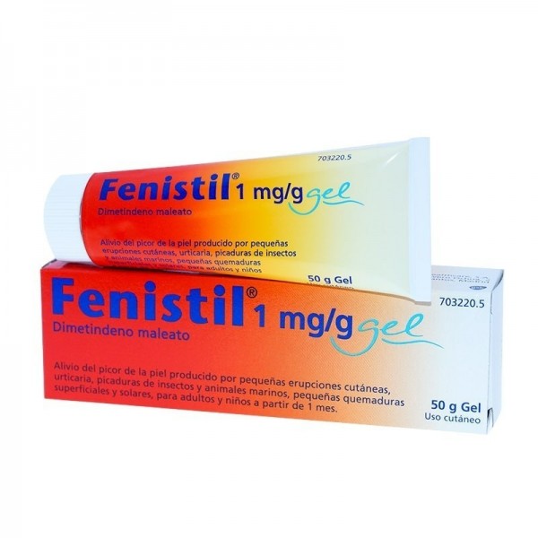 FENISTIL 1 mg/g GEL, 1 tubo de 50 g