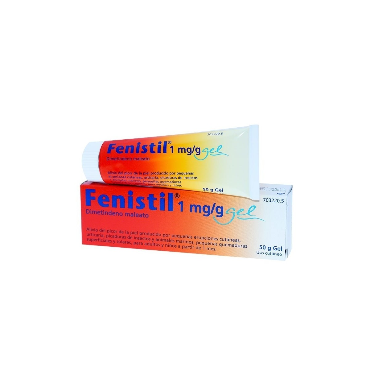 FENISTIL 1 mg/g GEL, 1 tubo de 50 g
