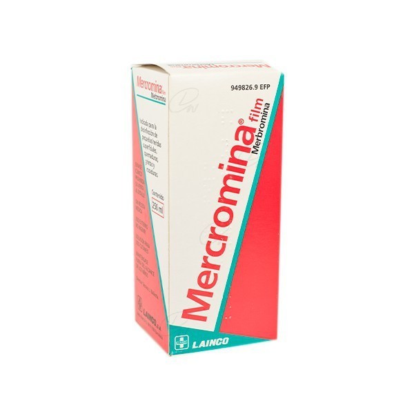 MERCROMINA FILM, 1 frasco de 250 ml