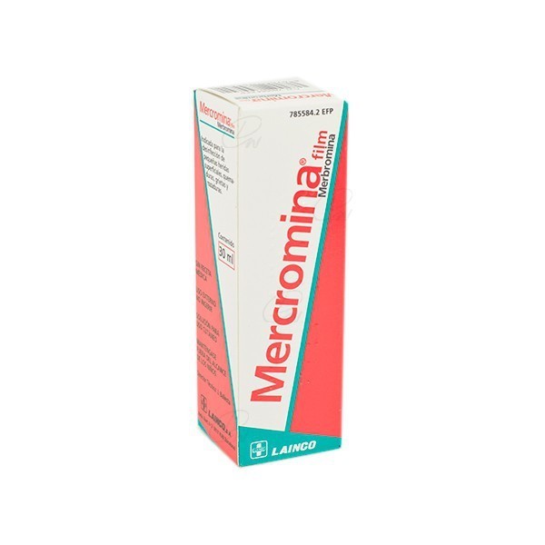 MERCROMINA FILM, 1 frasco de 30 ml