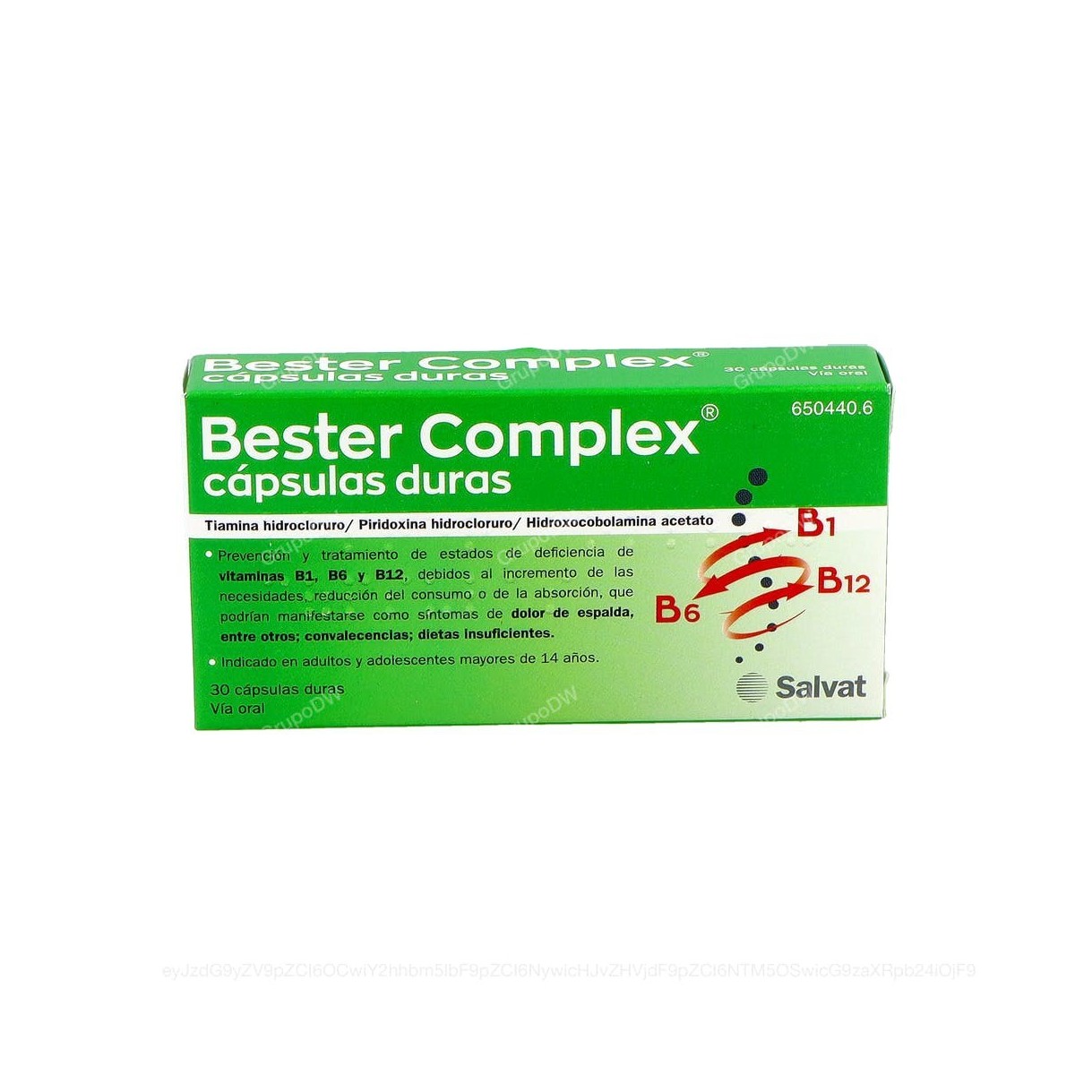 BESTER COMPLEX CAPSULAS DURAS, 30 capsulas