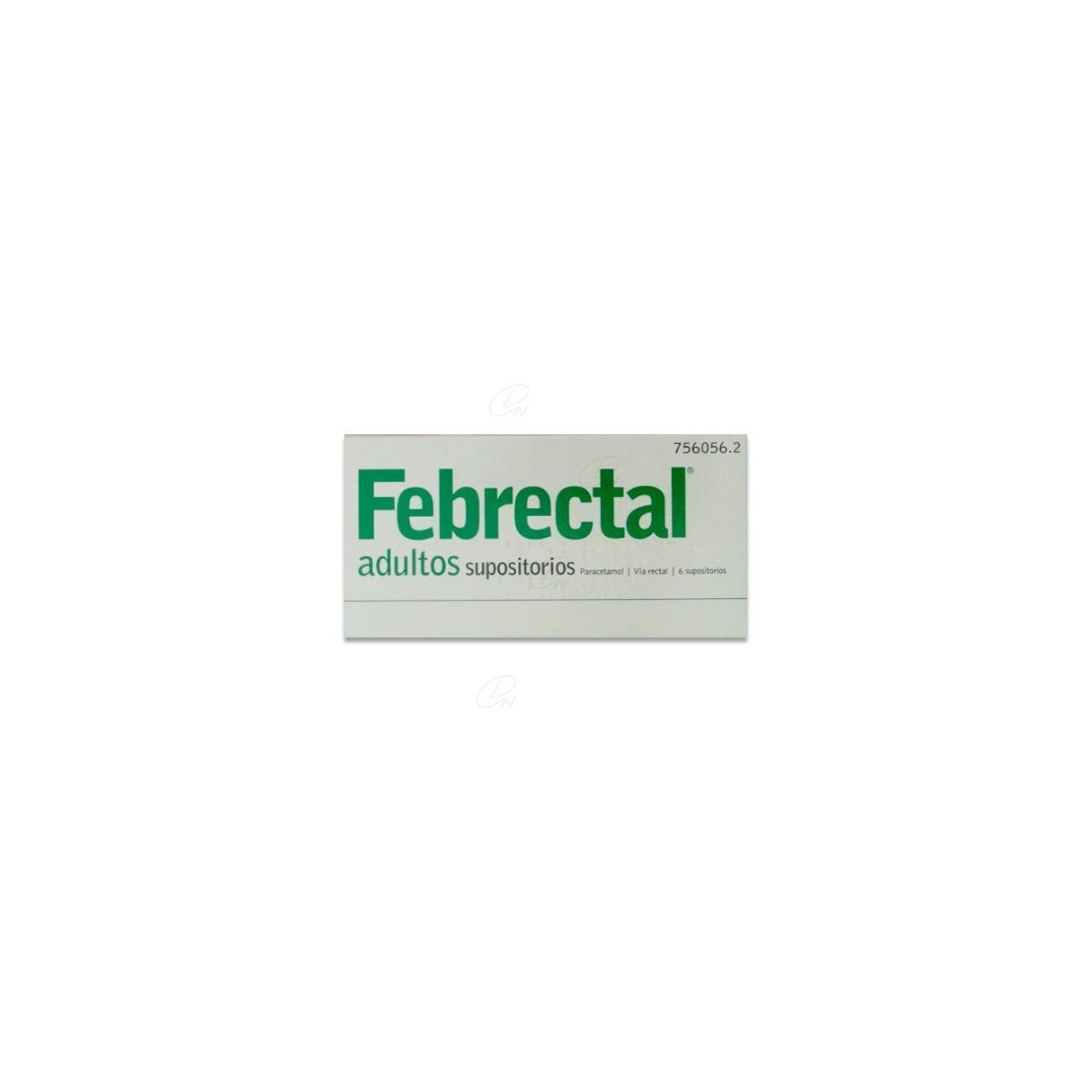 FEBRECTAL ADULTOS 600 mg SUPOSITORIOS, 6...