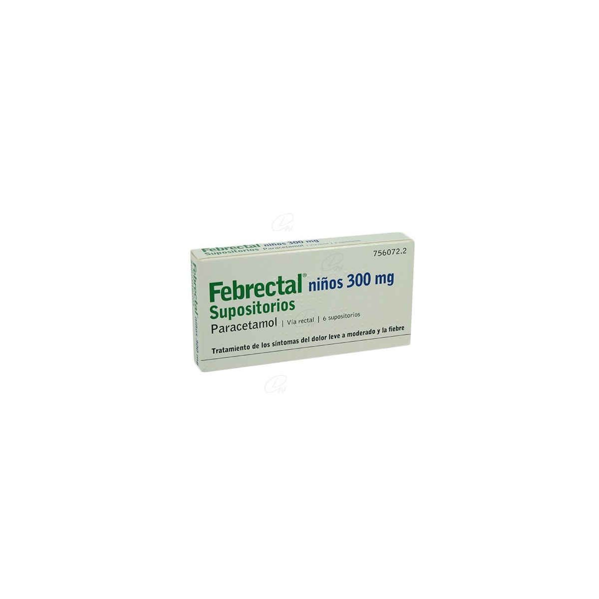 FEBRECTAL NIÑOS 300 mg SUPOSITORIOS, 6...