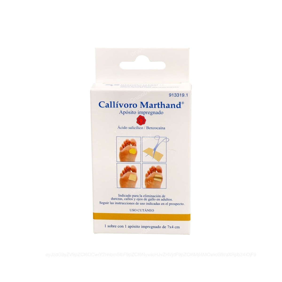 CALLÍVORO MARTHAND APÓSITO IMPREGNADO, 1...