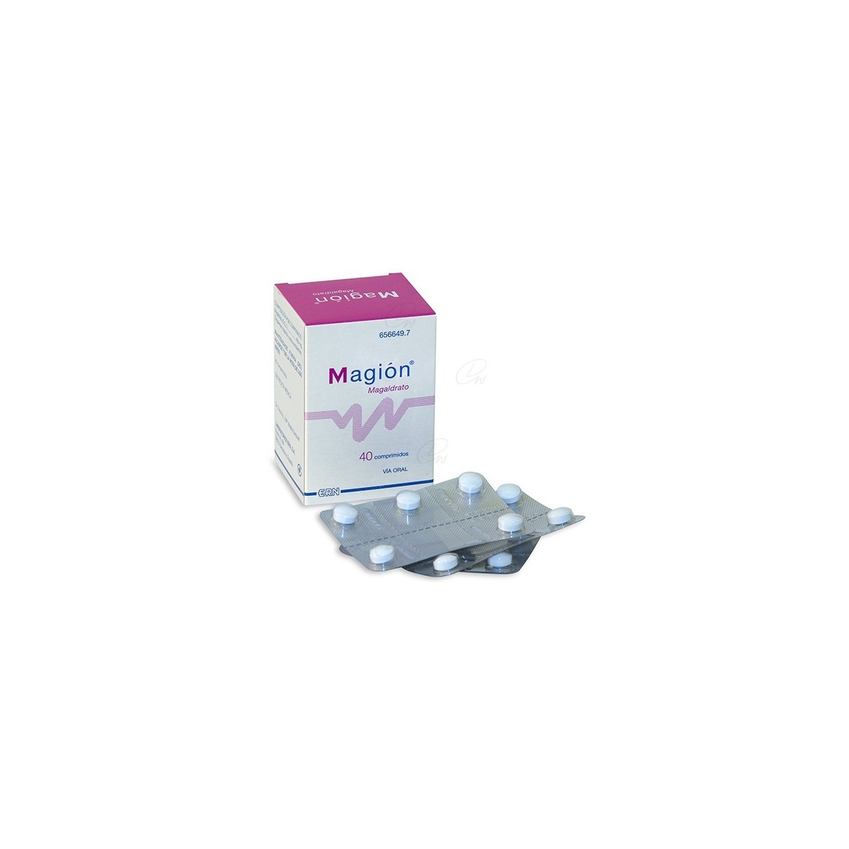 MAGION 450 mg COMPRIMIDOS MASTICABLES, 40...