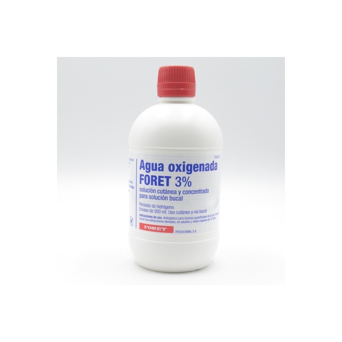 AGUA OXIGENADA FORET 3 % solucion cutanea y...