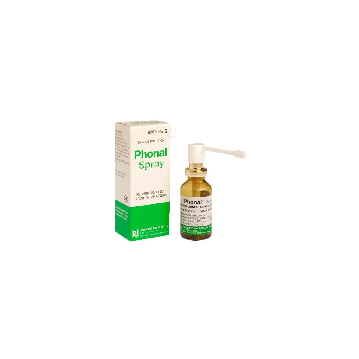 PHONAL SPRAY 0,2 mg/ml + 0,2 mg/ml SOLUCION...