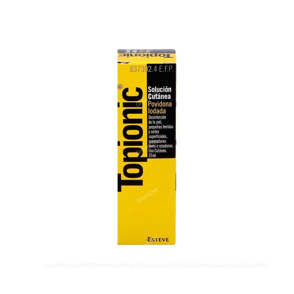TOPIONIC SOLUCION CUTANEA, 1 frasco de 25 ml