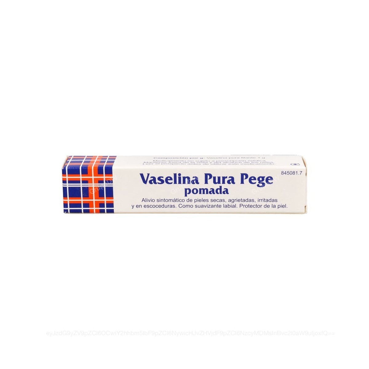 VASELINA PURA PEGE POMADA, 1 tubo de 33 g