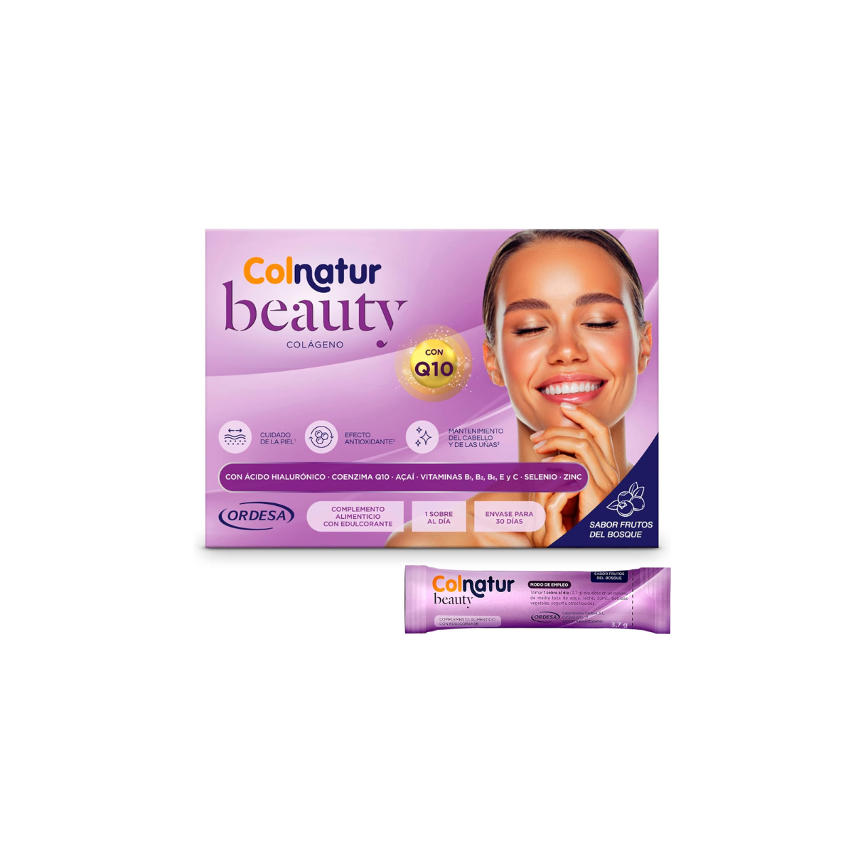 Colnatur Beauty COLAGENO 30 SOBRES SABOR FRUTOS...