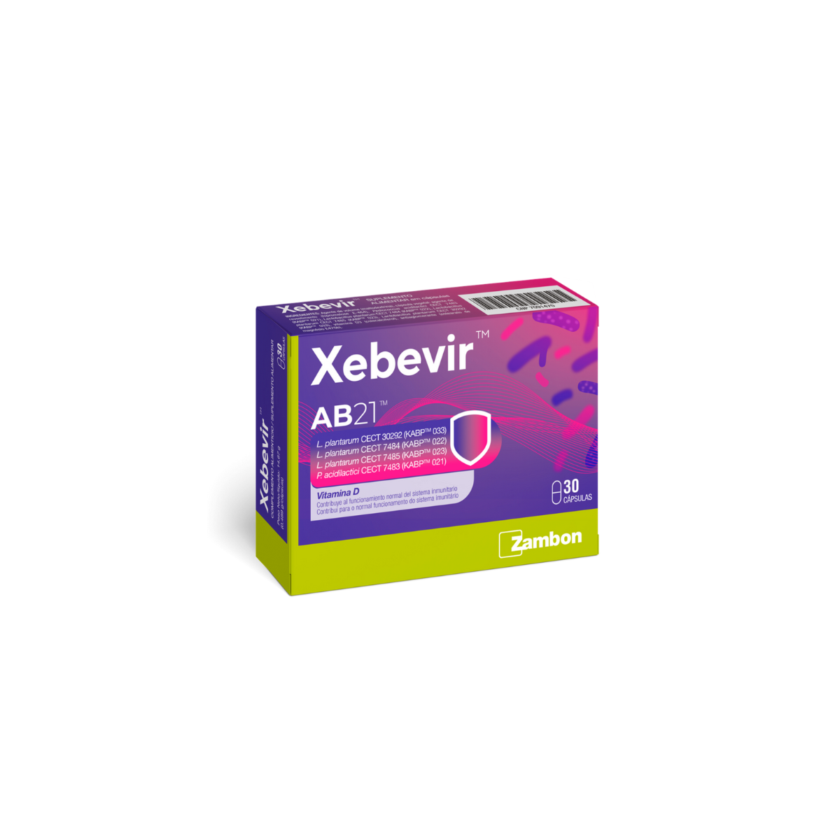Xebevir AB21 30 cápsulas