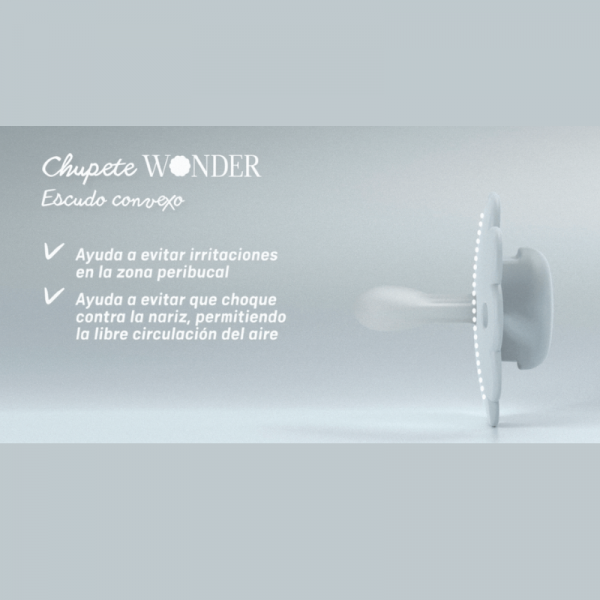Suavinex Chupete Wonder 6-18m silicona intense color