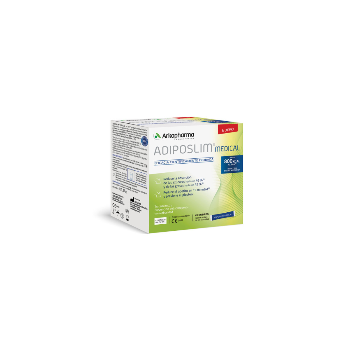 Arkopharma Adiposlim Medical 45 sobres