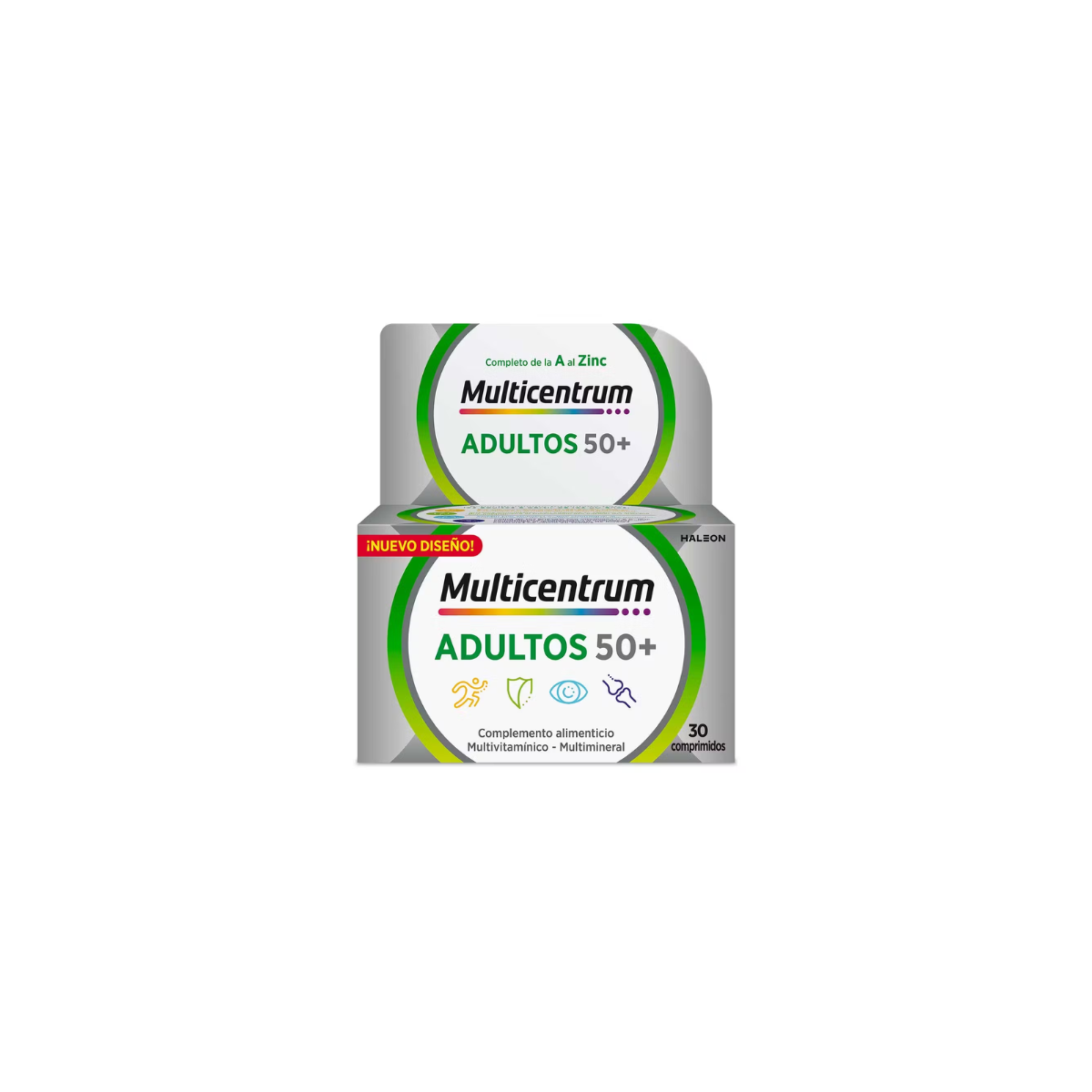 Multicentrum Adultos 50+ 30 comprimidos