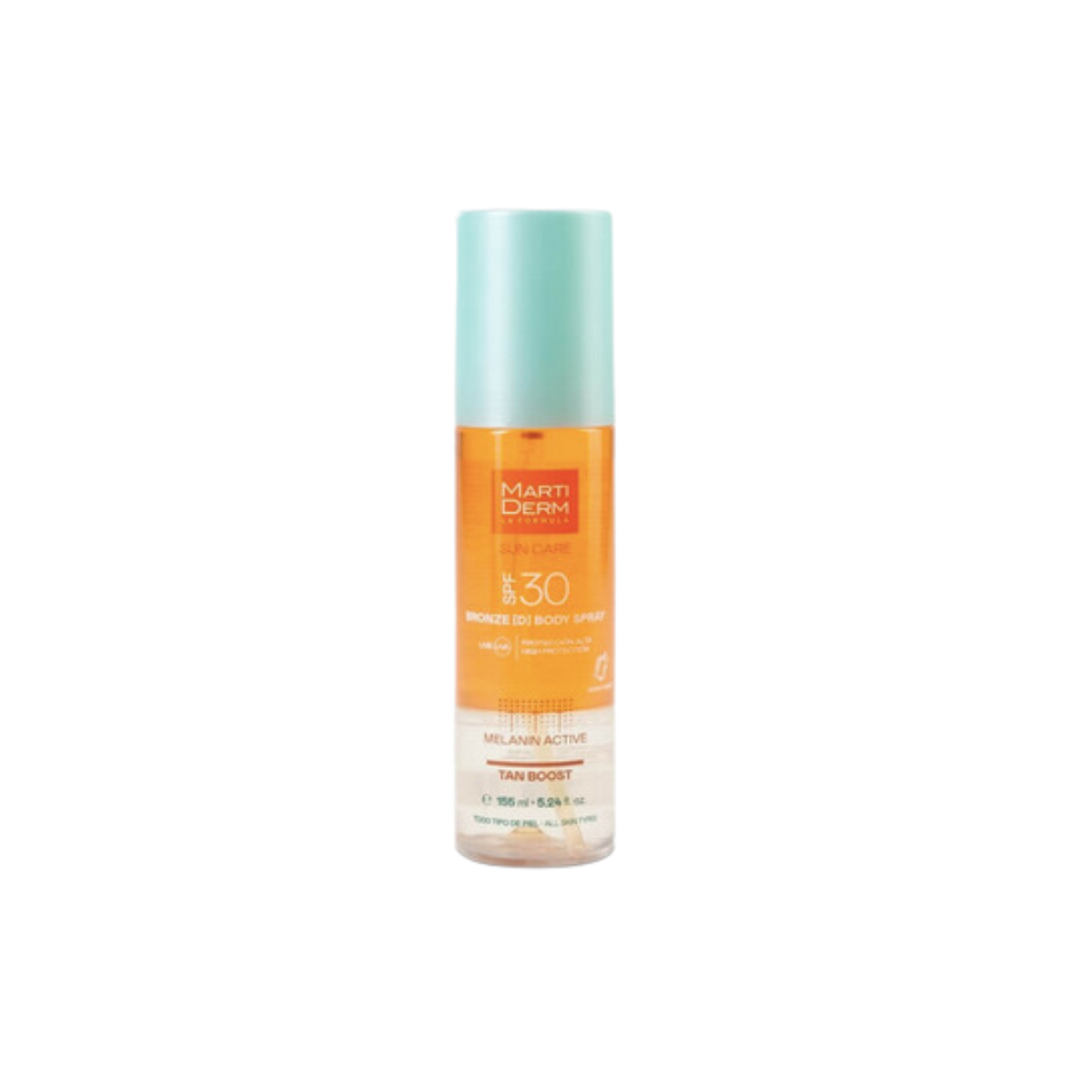 Martiderm Sun Care Bronze D Body Spray Spf30 155ml