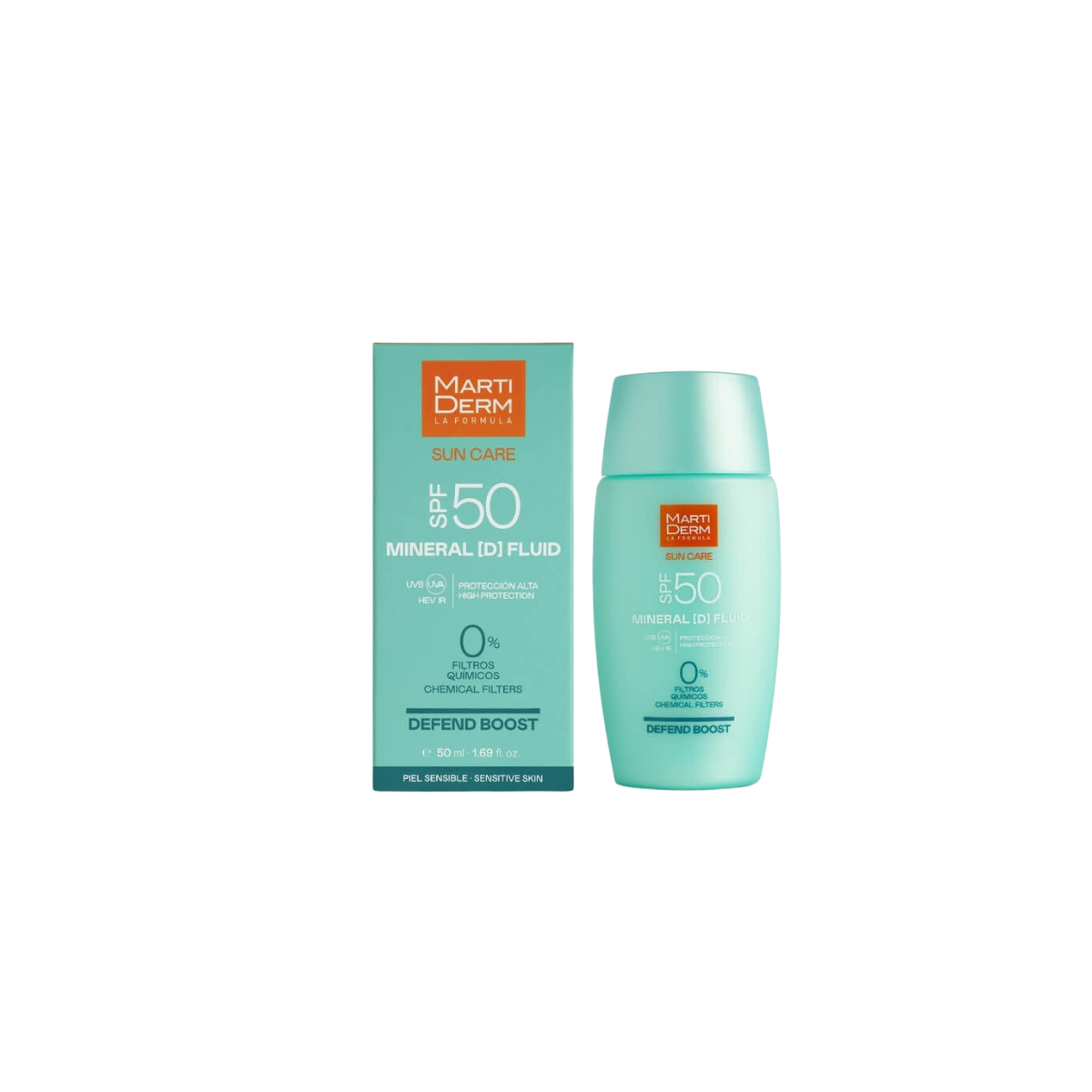Martiderm Sun Care Mineral [D] Fluid SPF50 50 ml