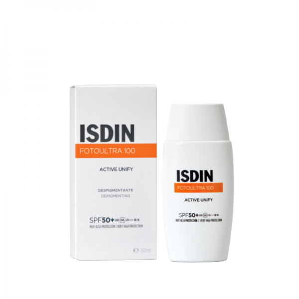 Foto Ultra 100 ISDIN Active Unify Fusion Fluid SPF 50 50 ml