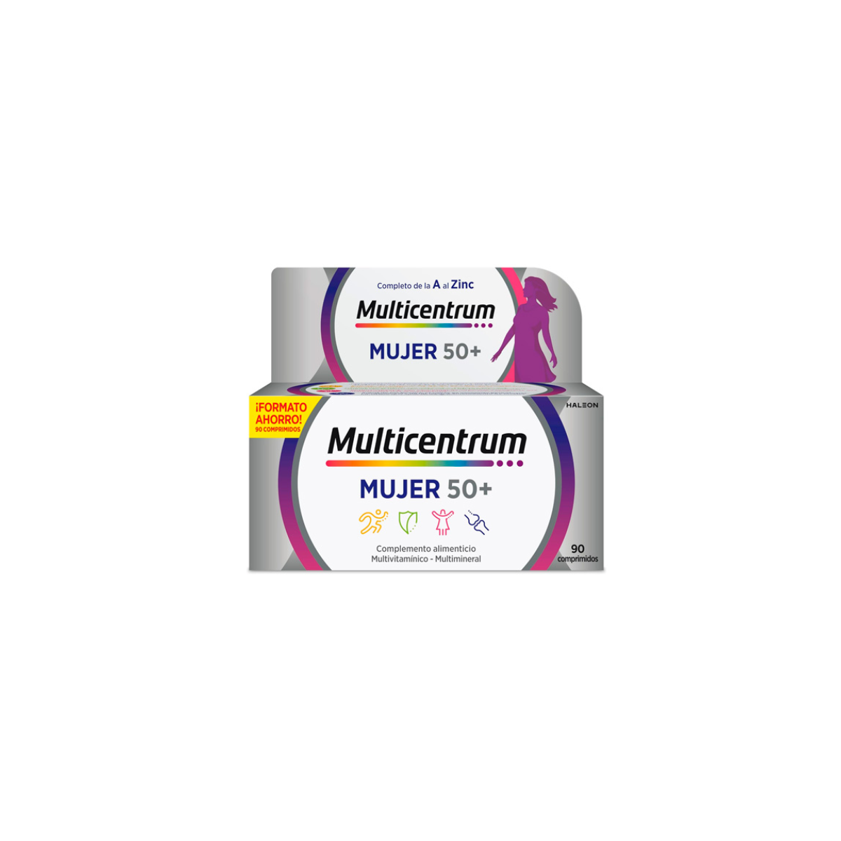 Multicentrum Mujer 50+ 90 Comprimidos