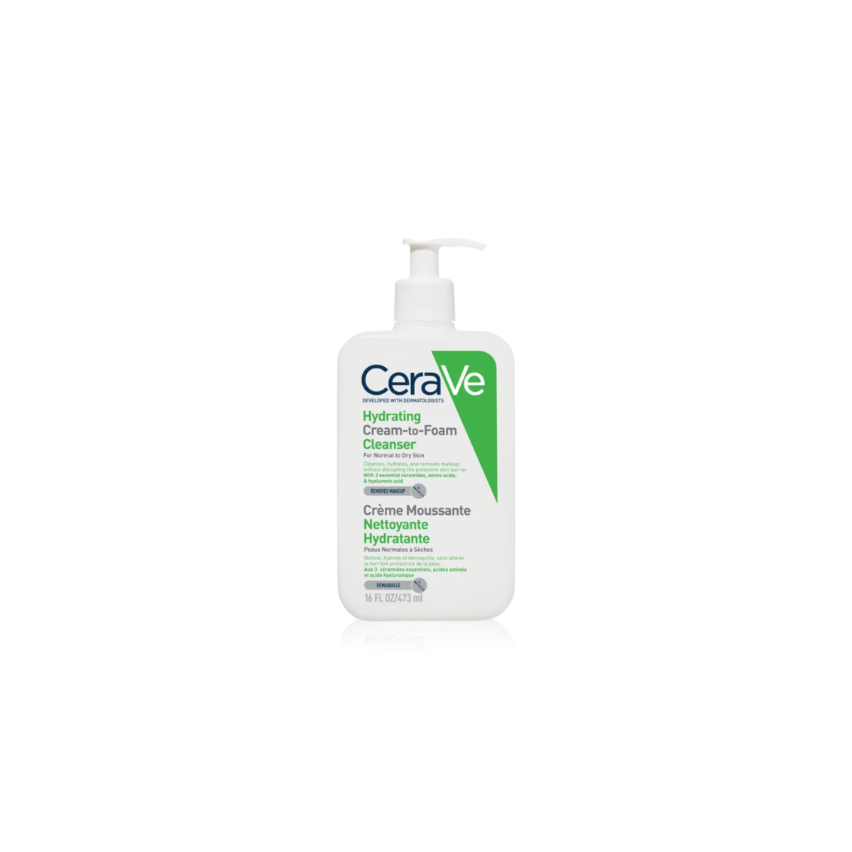 CeraVe Limpiadora CremaEspuma Hidratante 473 ml