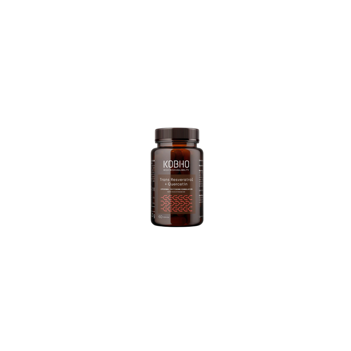 KOBHO Trans Resveratrol + Quercetina 60 CAPSULAS