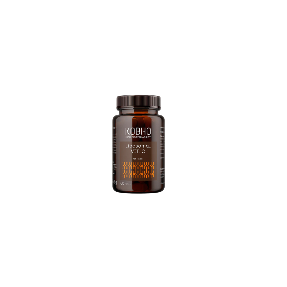 KOBHO Vitamina C + Reishi 60 CAPSULAS