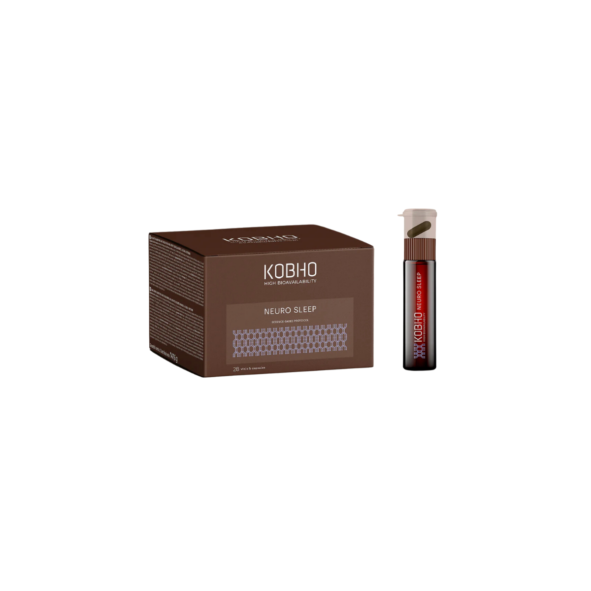 KOBHO NEURO SLEEP 28 capsulas + 28 viales