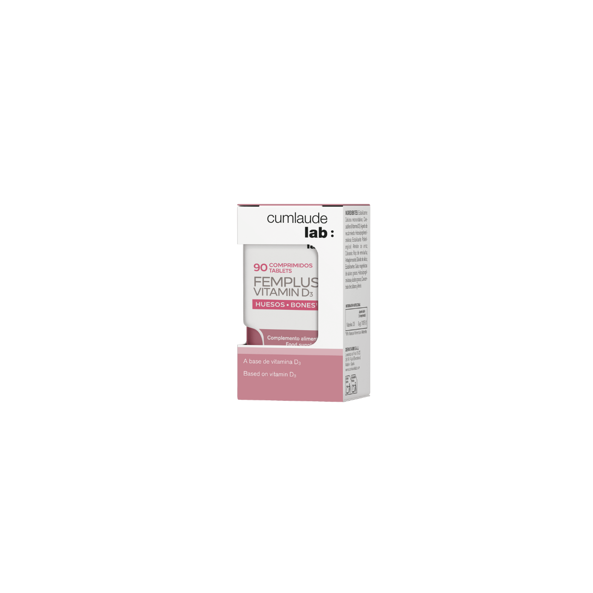 Cumlaude Femplus Vitamin D3 90 comprimidos
