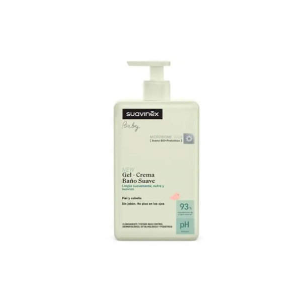 Suavinex Gel Crema Baño Suave 750 ml