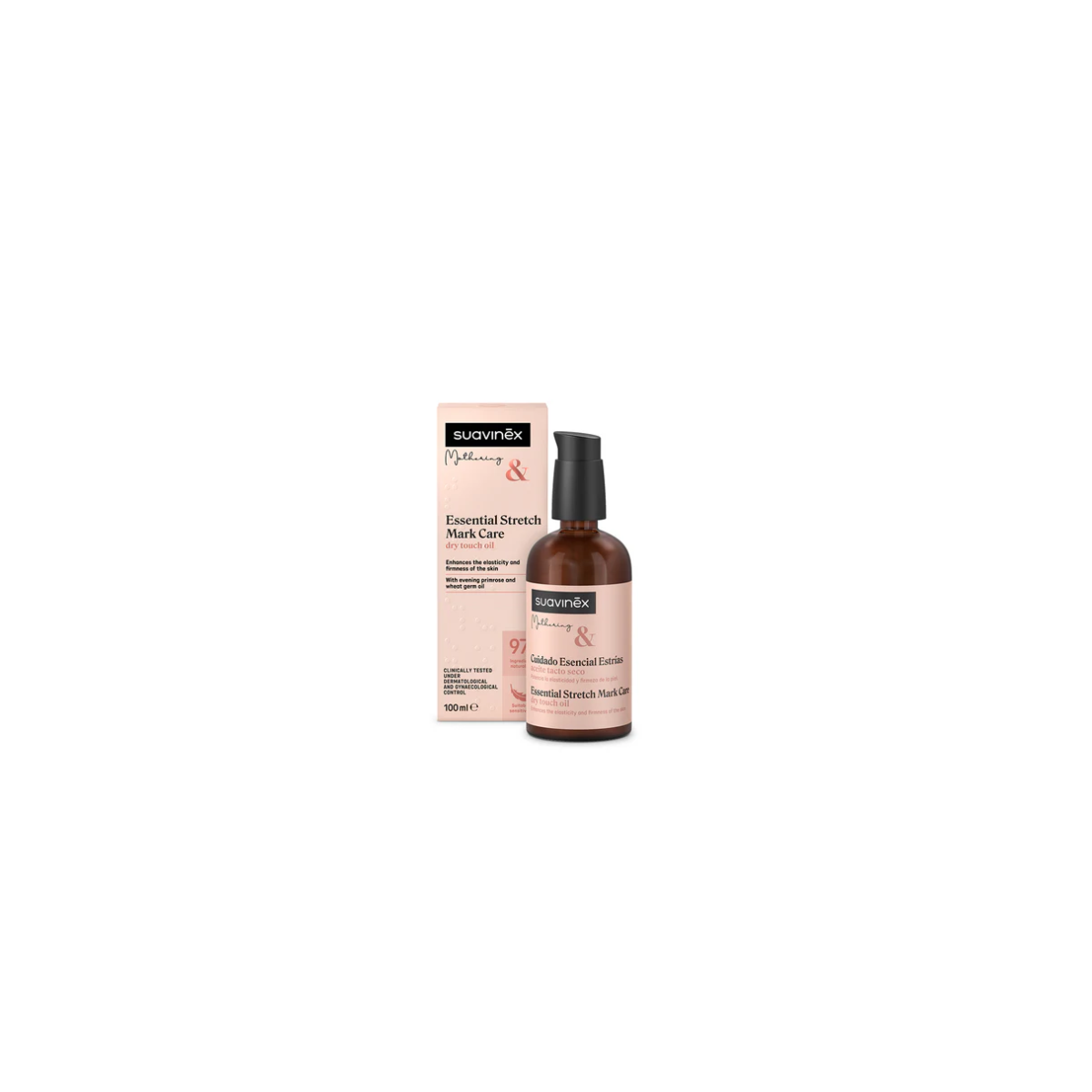 Suavinex Mothering aceite antiestrias tacto...
