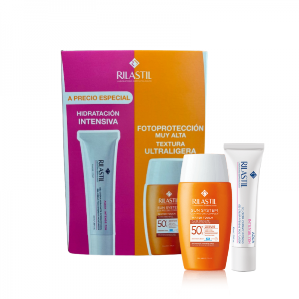 Rilastil Water Touch SPF50+ 40ml + Aqua Intense 72h 40ml