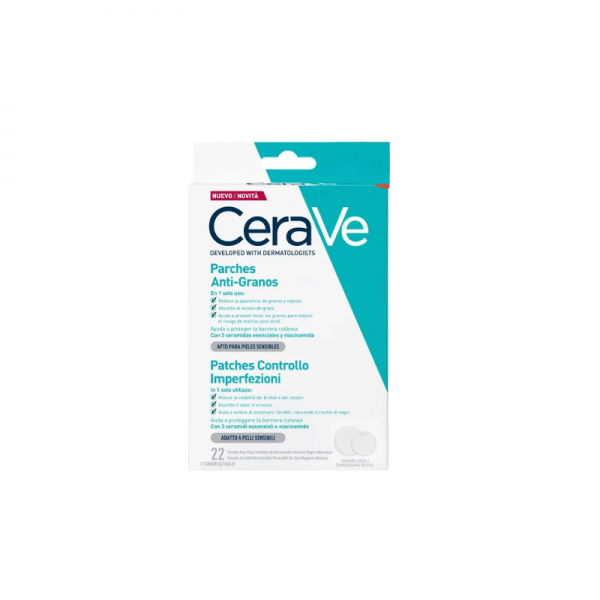 Cerave parches anti granos 22 unidades