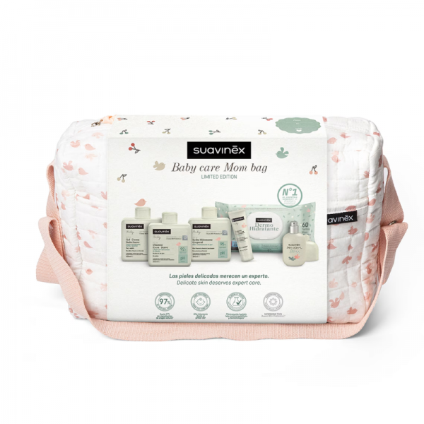 Suavinex Baby Care Mom bag Bolsa Paseo Rosa 2