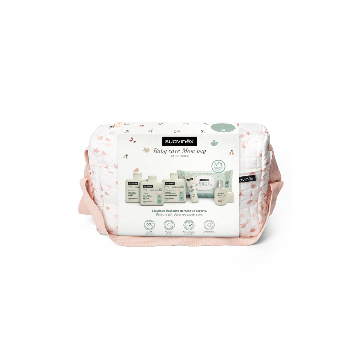 Suavinex Baby Care Mom bag Bolsa Paseo Rosa
