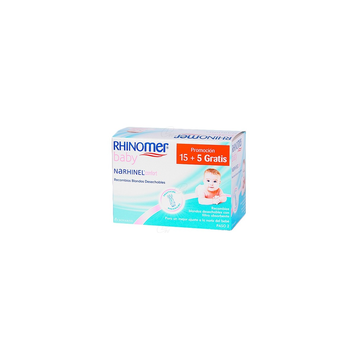 NARHINEL CONFORT ASPIRADOR RECAMBIO 20 UDS